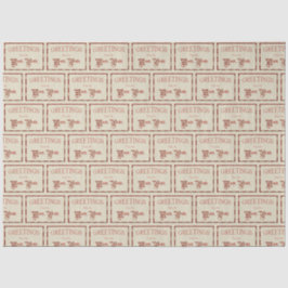 Grüße vom Nordpol Seidenpapier