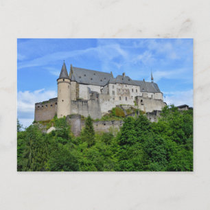 Grüße vom Schloss Vianden! Postkarte