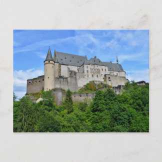 Grüße vom Schloss Vianden! Postkarte