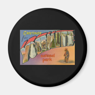 Grüße vom Yosemite-Nationalpark Magnet