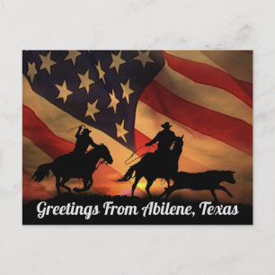 Grüße von Abilene, Texas Postcard Postkarte