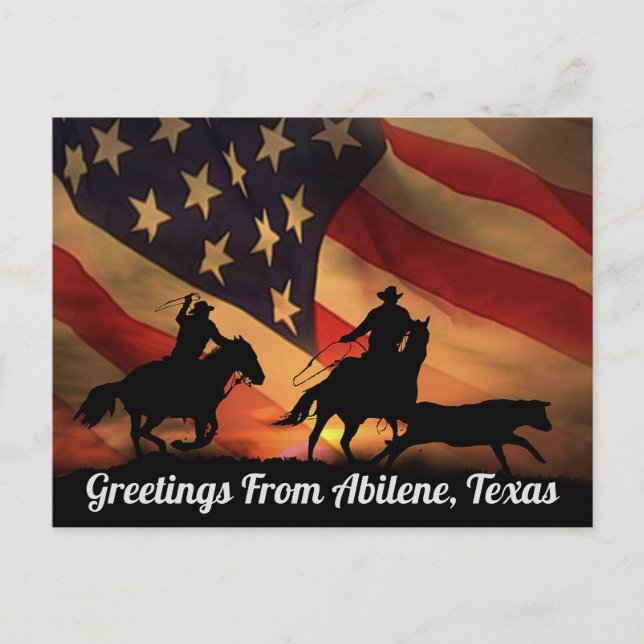 Grüße von Abilene, Texas Postcard Postkarte (Vorderseite)