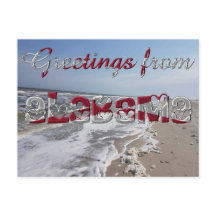 Grüße von Alabama State Flag Hearts USA