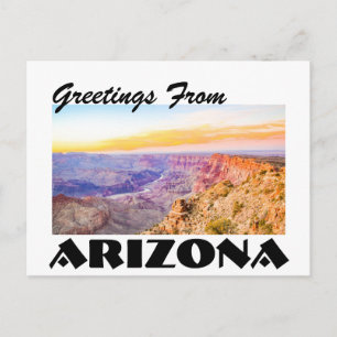 Grüße von Arizona Grand Canyon Postkarte