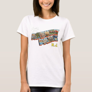 Grüße von Asbury Park New-Jersey T-Shirt