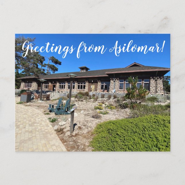 Grüße von Asilimar! Postkarte (Vorderseite)