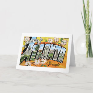 Grüße von Atlanta, GA! Karte