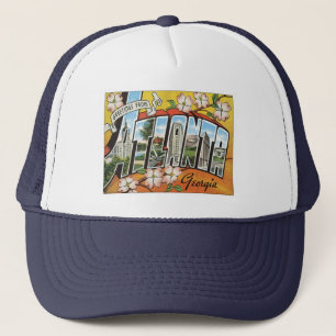 Grüße von Atlanta Trucker Hat Truckerkappe