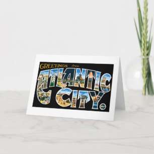 Grüße von Atlantic City! Karte
