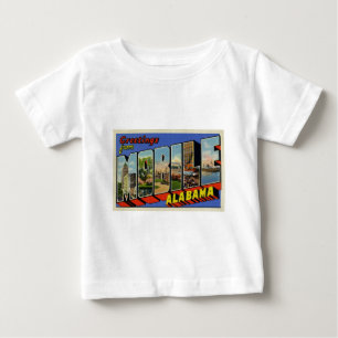 Grüße von beweglichem Alabama Baby T-shirt