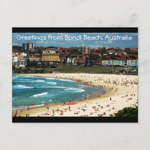 Grüße von Bondi Beach, Australien Postkarte