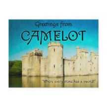 Grüße von Camelot Postkarten