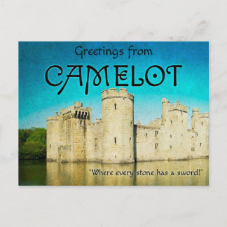 Grüße von Camelot Postkarten