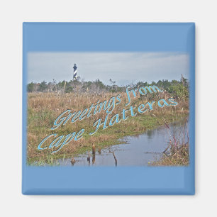 Grüße von Cape Hatteras OBX Magnet