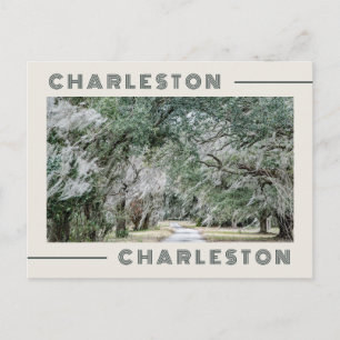 Grüße von Charleston South Carolina Postkarte