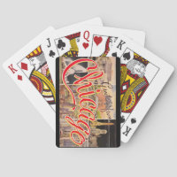 Grüße von Chicago Vintage Playing Cards