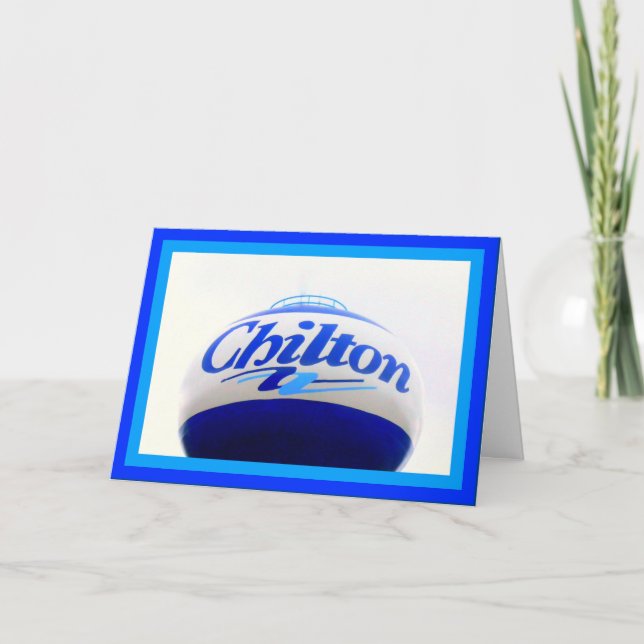 Grüße von Chilton Wisconsin! Karte (Vorderseite)