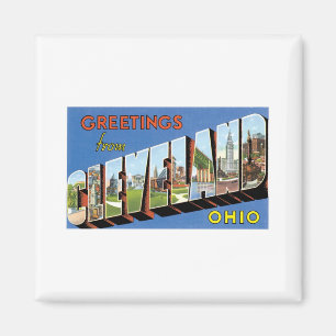 Grüße von Cleveland, Ohio Magnet
