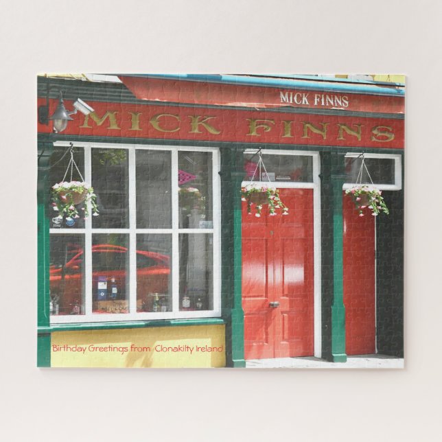 Grüße von Clonakilty Ireland Jigsaw Puzzle (Horizontal)