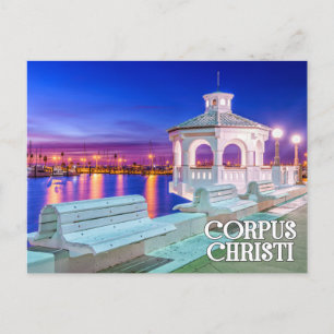 Grüße von Corpus Christi, Texas Postkarte