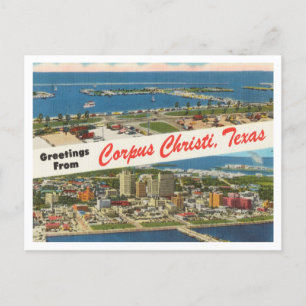Grüße von Corpus Christi, Texas Travel Postkarte