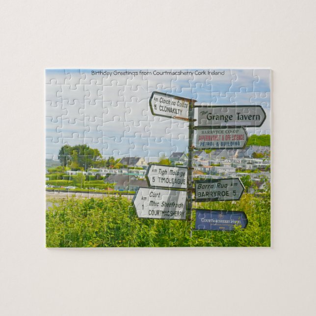 Grüße von Courtmacsherry Cork Jigsaw Puzzle (Horizontal)