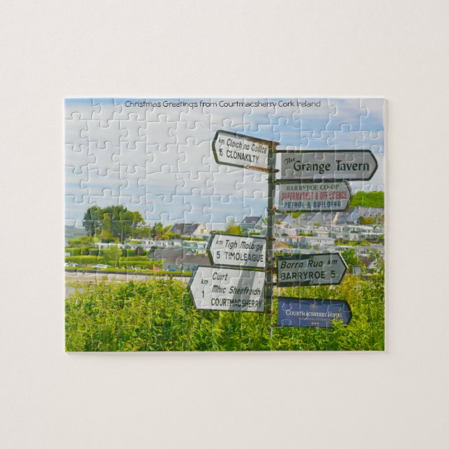 Grüße von Courtmacsherry Cork Jigsaw Puzzle (Horizontal)