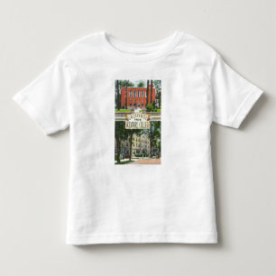 Grüße von den Skidmore Uni-Szenen Kleinkind T-shirt