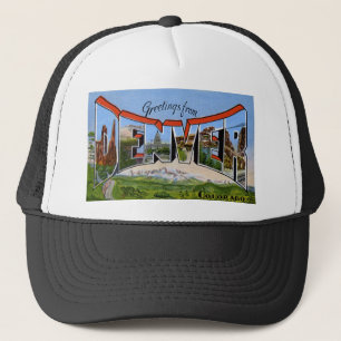 Grüße von Denver Colorado Truckerkappe