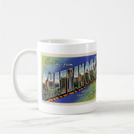 Grüße von der Kaffee-Tasse Chattanoogas TN Tasse