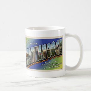 Grüße von der Kaffee-Tasse Chattanoogas TN Tasse