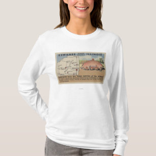 Grüße von der Schwein-Hauptstadt der Welt T-Shirt