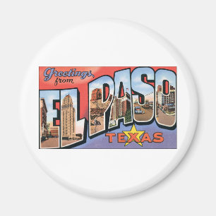 Grüße von El Paso, Texas! Magnet