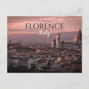 Grüße von Florenz Italien Postcard Firenze Postkarte