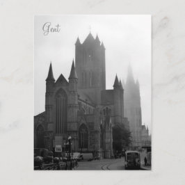 Grüße von Foggy Gent Postkarte