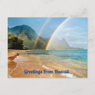 Grüße von Hawaii Postkarte