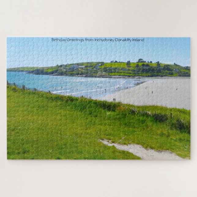 Grüße von Inchydoney Clonakilty Ireland Jigsa Puzzle (Horizontal)