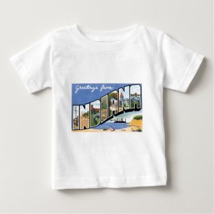 Grüße von Indiana! Baby T-shirt