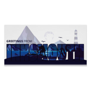 Grüße von Innsmouth Devils Reef Lovecraft Poster