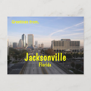 Grüße von Jacksonville Florida, Postkarte