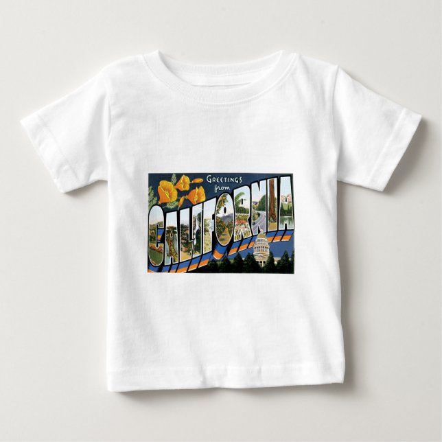 Grüße von Kalifornien! Baby T-shirt (Vorderseite)