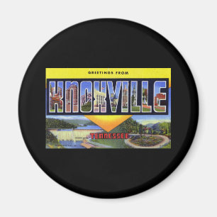 Grüße von Knoxville Tennessee Magnet
