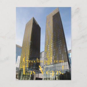 Grüße von Las Vegas! Postkarte