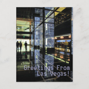 Grüße von Las Vegas! Postkarte
