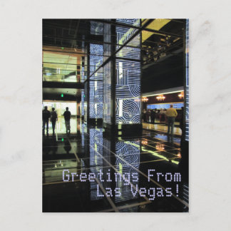 Grüße von Las Vegas! Postkarte