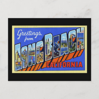 Grüße von Long Beach Kalifornien Postkarte