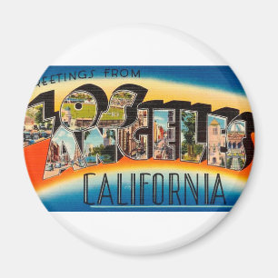 Grüße von Los Angeles Magnet