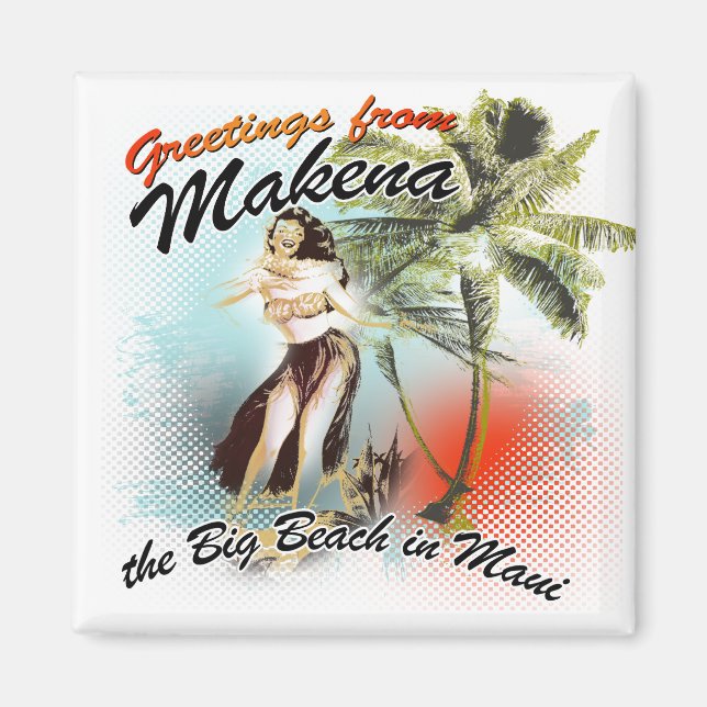 Grüße von Makena Magnet (Vorne)