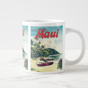 Grüße von Maui,    HawaiiJumbo-Tasse Jumbo-Tasse