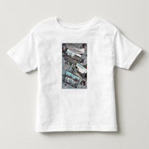 Grüße von mit landschaftlichen Ansichten 2 Kleinkind T-shirt